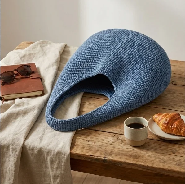 grand sac cabas au crochet