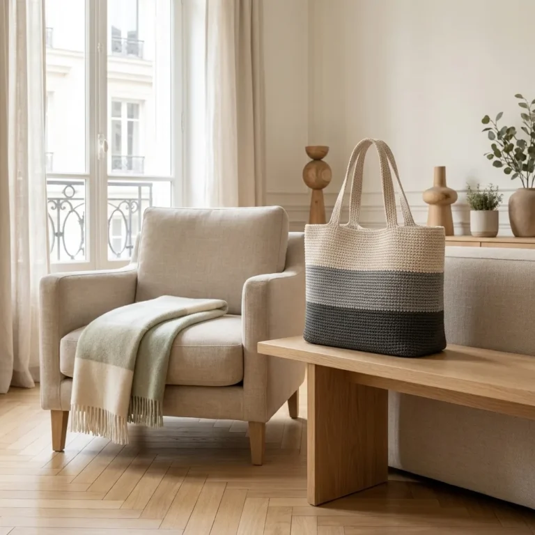 sac cabas au crochet