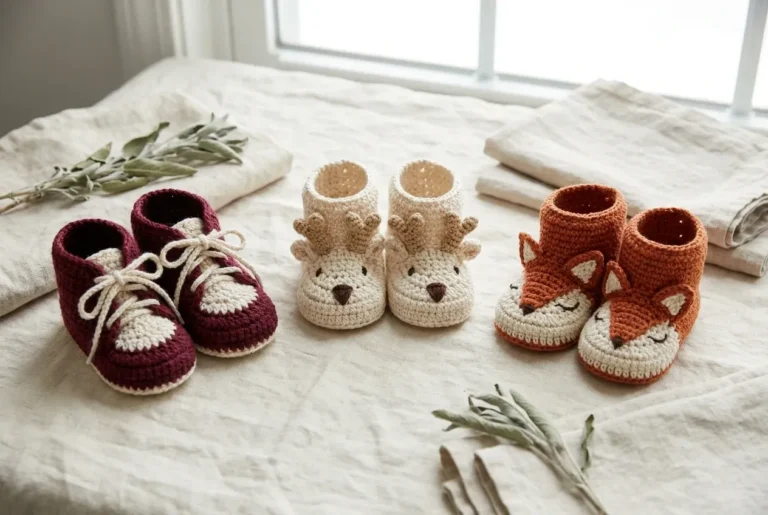 cadeau de naissance au crochet