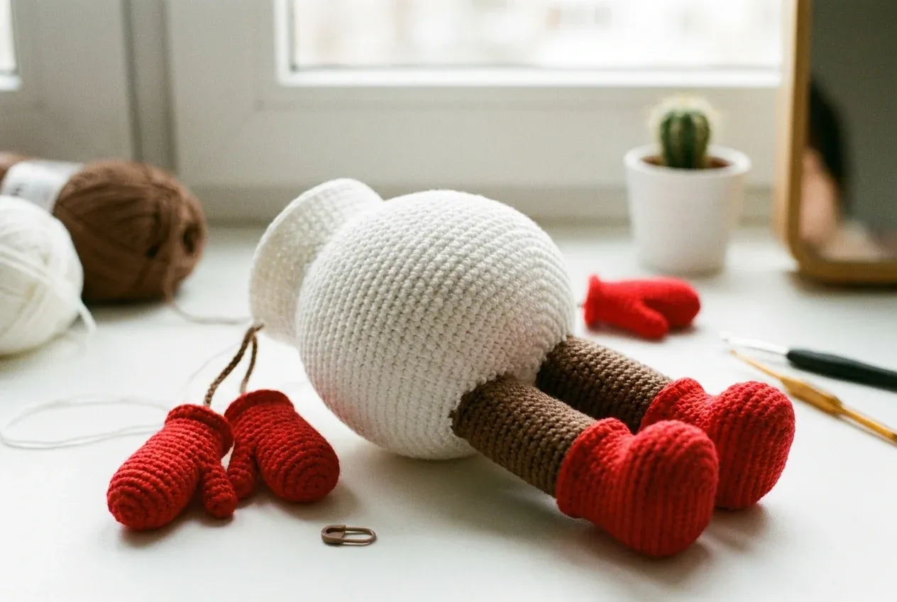 amigurumi de Noël au crochet