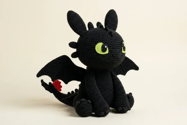 dragon amigurumi au crochet